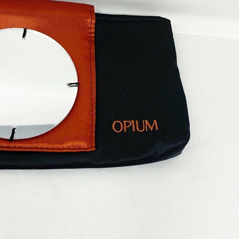 Vintage YSL Opium perfume Satin Clutch 80's or 90's Saint Laurent Bag - Picture 3 of 7